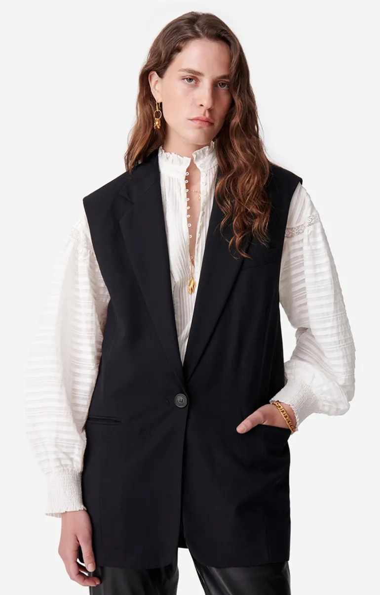 Vanessa Bruno Manteaux & Vestes^Veste Christen En Laine Mélangée