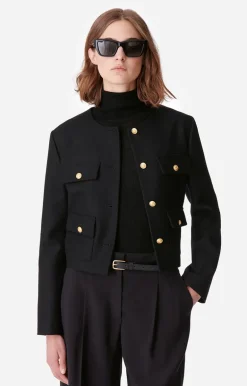 Vanessa Bruno Manteaux & Vestes^Veste Deana En Laine Mélangée