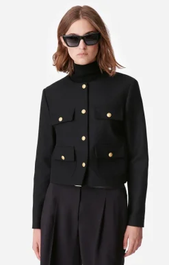Vanessa Bruno Manteaux & Vestes^Veste Deana En Laine Mélangée