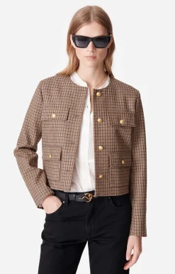 Vanessa Bruno Manteaux & Vestes^Veste Deana En Laine Mélangée