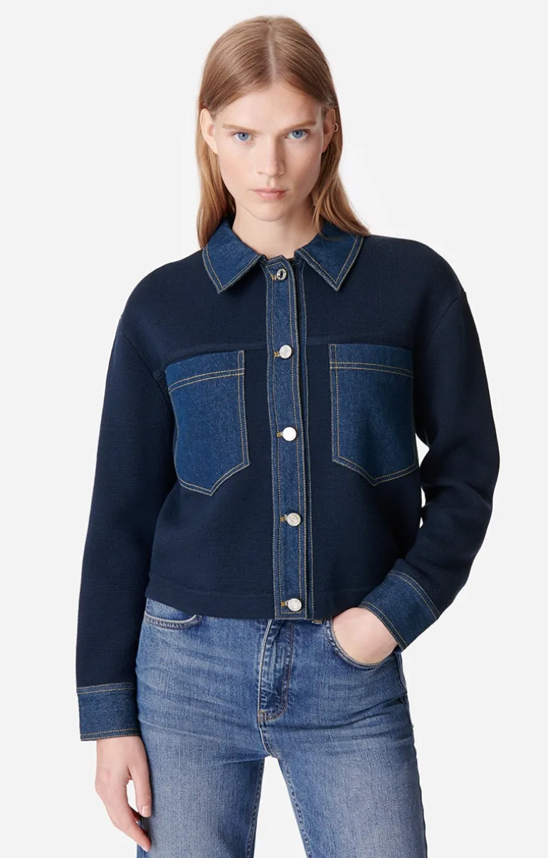 Vanessa Bruno Manteaux & Vestes^Veste Denver En Laine & Coton