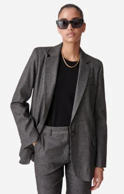 Vanessa Bruno Manteaux & Vestes^Veste Tilia En Laine Mélangée